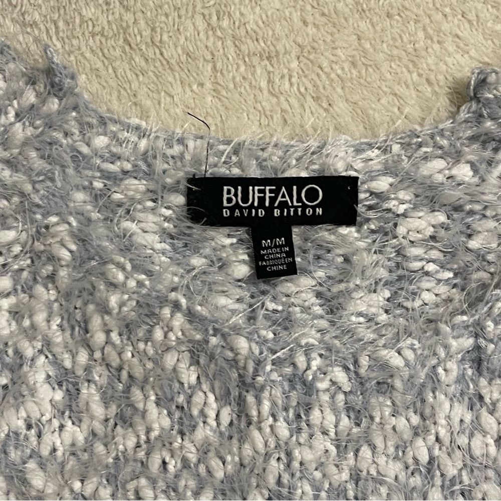 Buffalo David Bitton Women’s‎ Eyelash Sweater size medium - Picture 3 of 10